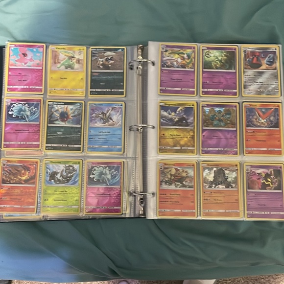 Pokémon mystery box and a full binder